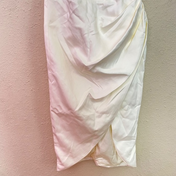 House of CB S D-DD 'Faye' Ivory white Satin Corset Midi Dress size S NWOT - Picture 12 of 14